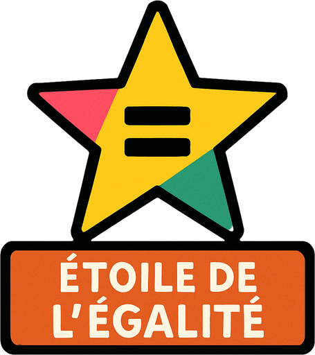 Étoile de l'égalité.
In-Game asset.  2d.  High contrast.  No shadows