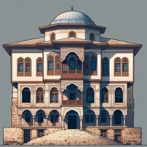orman evi No background. Transparent background. Blank background. No shadows. 2d. In-Game asset. flat