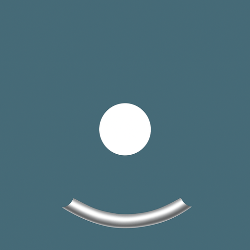 simple white ball