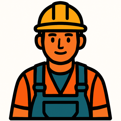 Worker.
In-Game asset.  2d.  High contrast.  No shadows