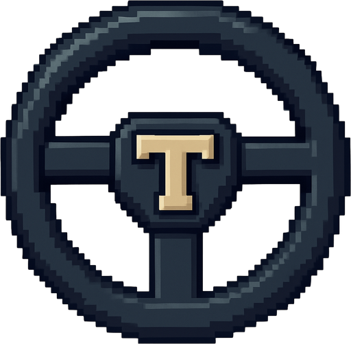 add a t in the middle of the steering wheel