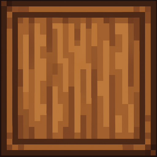 Table wooden pattern pixel art.
In-Game asset.  2d.  High contrast.  No shadows Square format