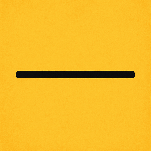 A line.
In-Game asset.  2d.  High contrast.  No shadows