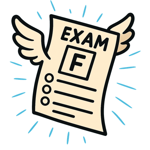 flying exam paper.
In-Game asset.  2d.  High contrast.  No shadows
