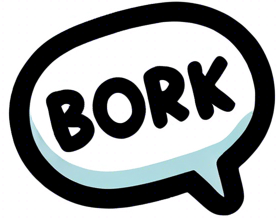 Bawk speech bubble