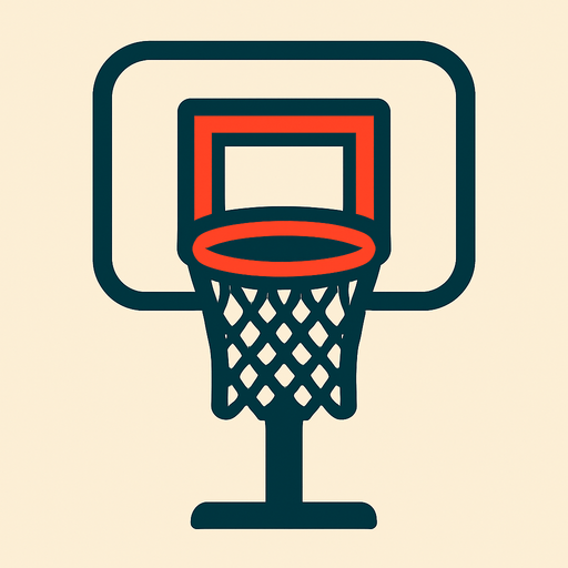 ı need basketball station.
In-Game asset.  2d.  High contrast.  No shadows