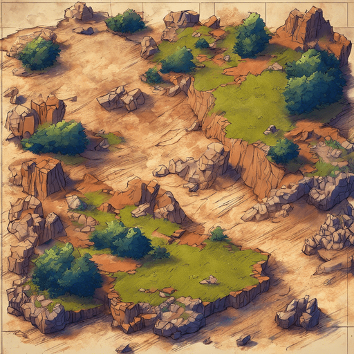 Added more scenery such as cliffs