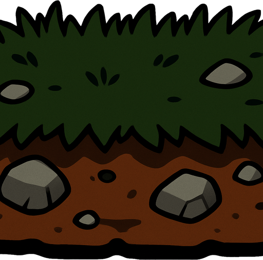 Change the green of the grass to dark green