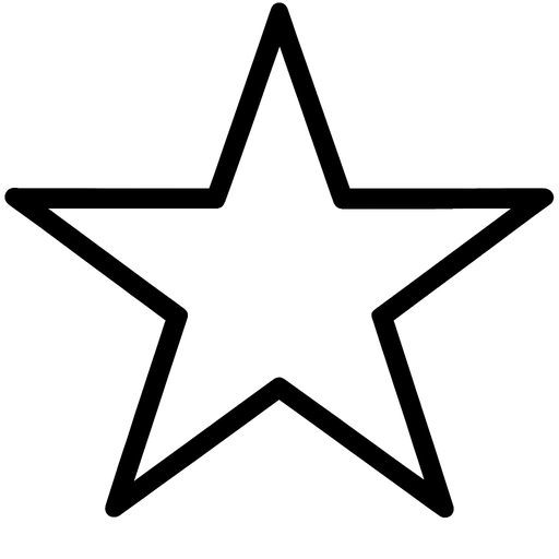 Make the black border of the start twice thicker