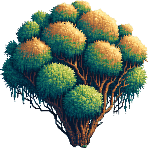 desert bush.
video game sprite