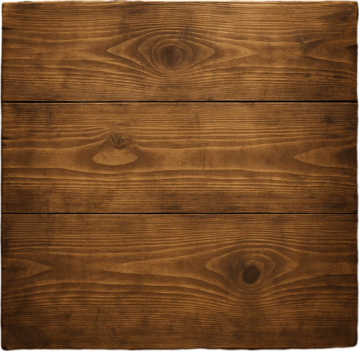 Üstten görünüm table - Yazısız - Gerçekçi.
In-Game asset.  2d.  High contrast.  No shadows