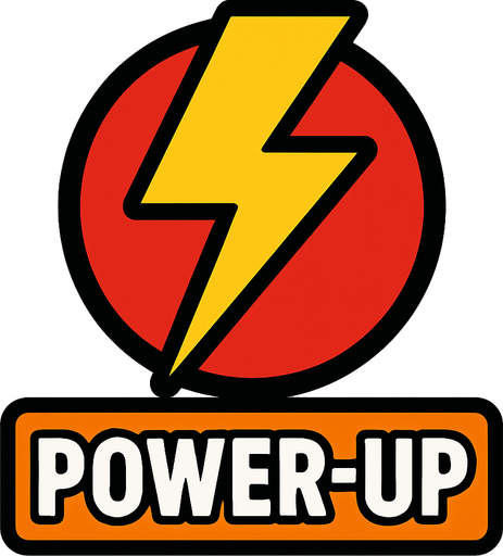 make a power up asest.
In-Game asset.  2d.  High contrast.  No shadows