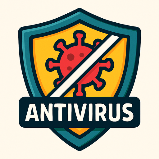 antivirus.
In-Game asset.  2d.  High contrast.  No shadows