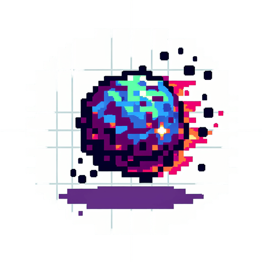 pixel astroid.
Single Game Texture.  In-Game asset.  2d.  Blank background.  High contrast.  No shadows