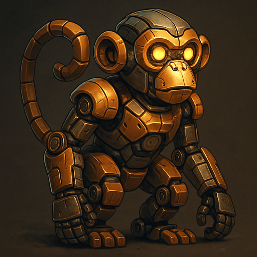 robot monkey.
In-Game asset