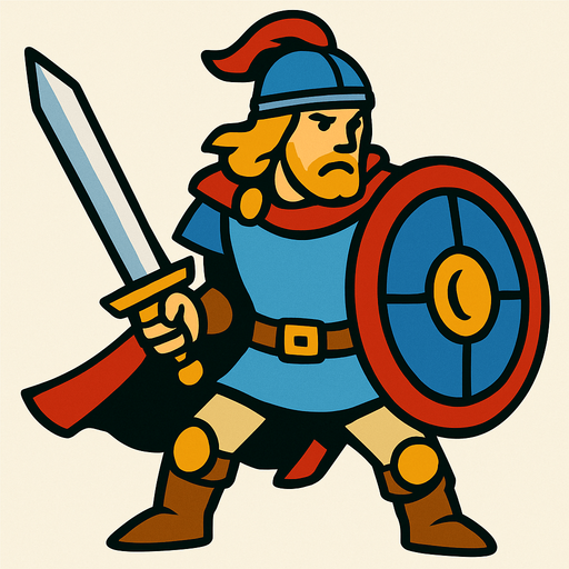 2d card game player hero asset.
In-Game asset.  2d.  High contrast.  No shadows