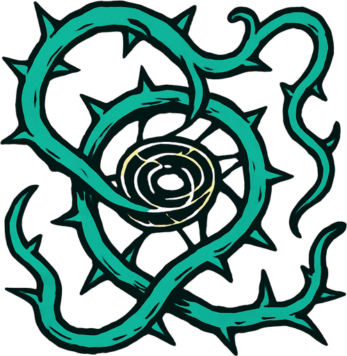 stickyVineSnare.
2d.  High contrast.  No shadows