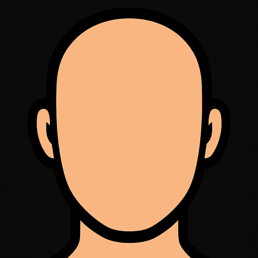 make a just face witout eyes and eyebrows and hairs and nose and mouth.
In-Game asset.  2d.  High contrast.  No shadows