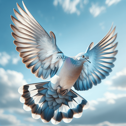 Flying Rock Dove
