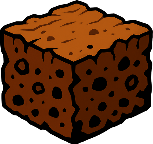 soil.
In-Game asset.  2d.  High contrast.  No shadows