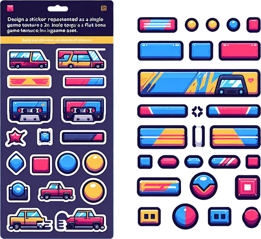 Sticker_approved_code.
Single Game Texture.  In-Game asset.  2d.  Blank background.  High contrast.  No shadows