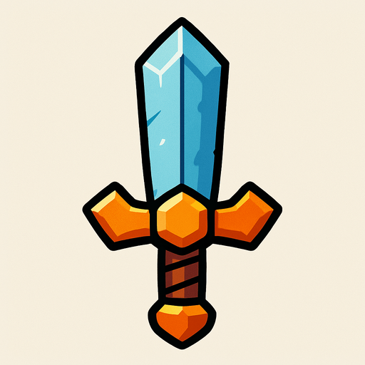 Espada.
In-Game asset.  2d.  High contrast.  No shadows