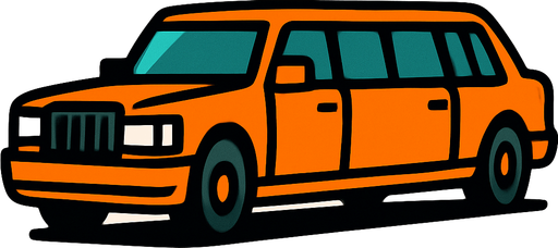 limuzin.
In-Game asset.  2d.  High contrast.  No shadows