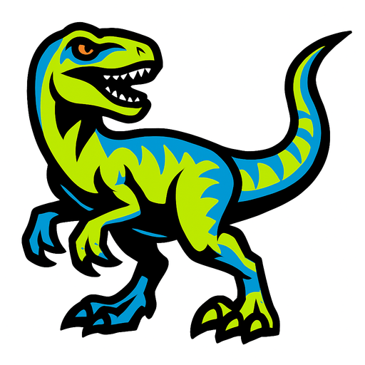Raptor.
In-Game asset.  2d.  High contrast.  No shadows