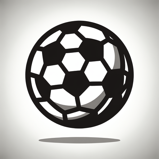 A single ball with no background.
Single Game Texture. In-Game asset. 2d. Blank background. High contrast. No shadows.