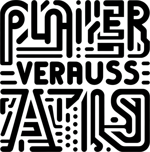 "Player 
    vs 
    Ai" text with white background.