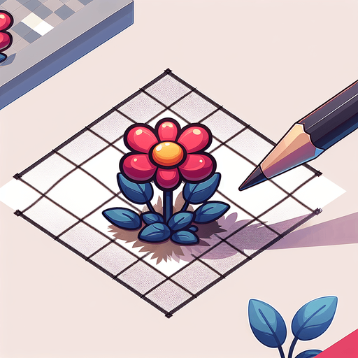 little flower.
Single Game Texture. In-Game asset. 2d. Blank background. High contrast. No shadows.