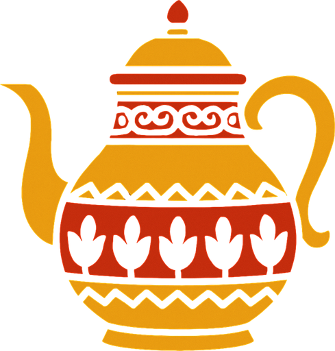 Make a kettle same turks.
In-Game asset.  2d.  High contrast.  No shadows