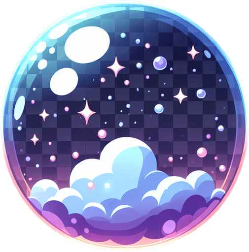 Transparent sheild bubble.
Single Game Texture. In-Game asset. 2d. Blank background. High contrast. No shadows.