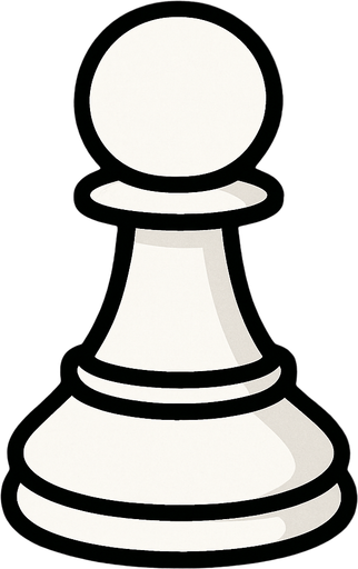 beyazpiyon.
In-Game asset.  2d.  High contrast.  No shadows