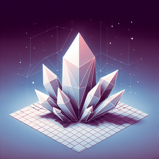 low geometry style，sence，crystal.
Single Game Texture. In-Game asset. 2d. Blank background. High contrast. No shadows.