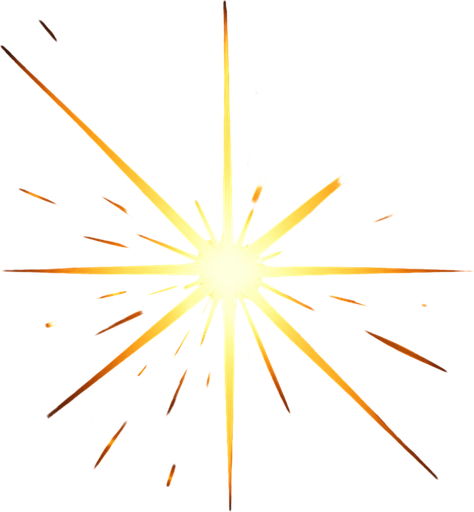 burst of light in all directions.
In-Game asset