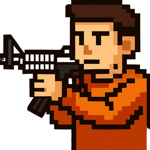 Person with m4a1 in hand