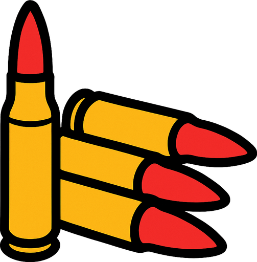 balas.
In-Game asset.  2d.  High contrast.  No shadows