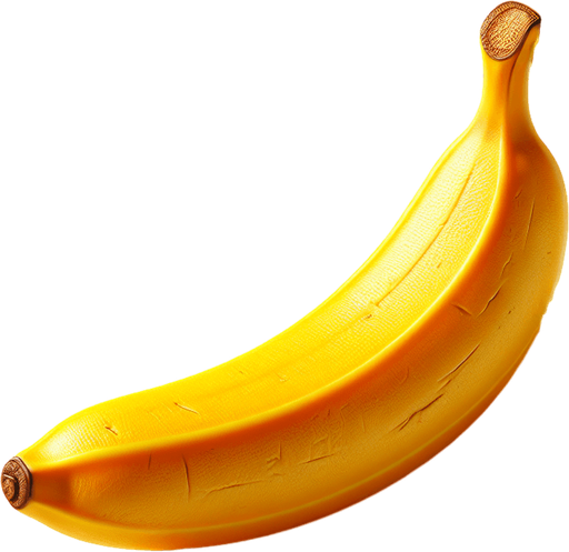 Banana.
3d Detailed and shadow
