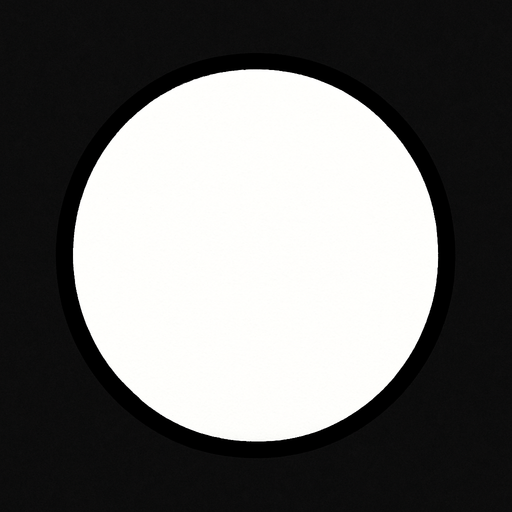 White ball.
In-Game asset.  2d.  High contrast.  No shadows