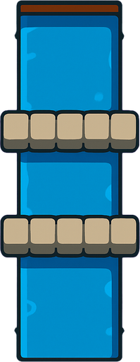 Clash royale deki gibi bir arka plan fakat su olmasın.
In-Game asset.  2d.  High contrast.  No shadows