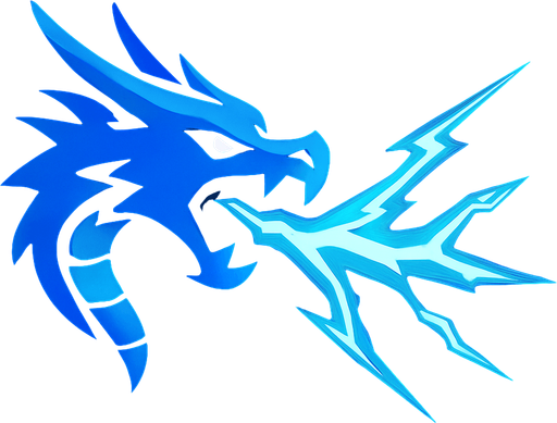 efek slash kepala naga petir ke depan.
In-Game asset.  2d.  High contrast.  No shadows