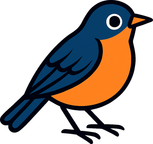 bird.
In-Game asset.  2d.  High contrast.  No shadows