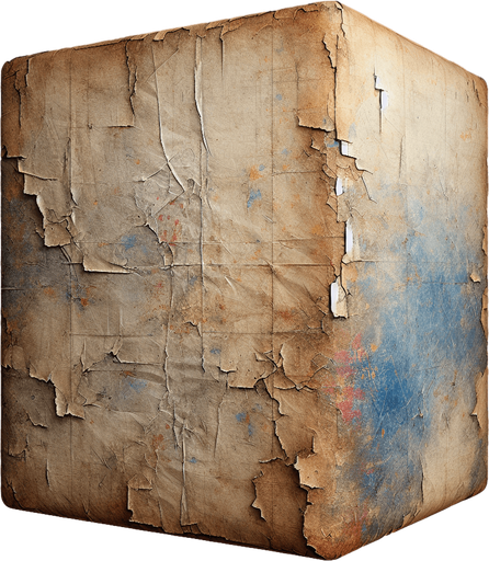 Old Paper.
Single Game Texture. In-Game asset. 2d. Blank background. High contrast. No shadows.