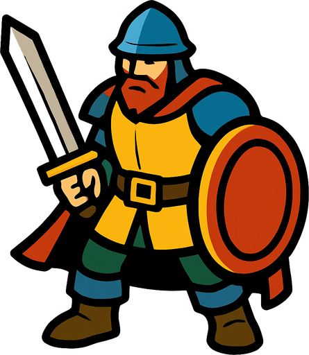 meleeUnitAsset.
In-Game asset.  2d.  High contrast.  No shadows