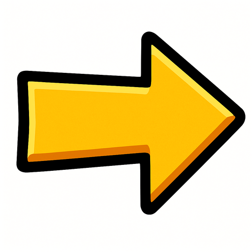 arrow.
In-Game asset.  2d.  High contrast.  No shadows