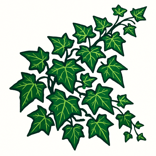 Ivy.
In-Game asset.  2d.  High contrast.  No shadows