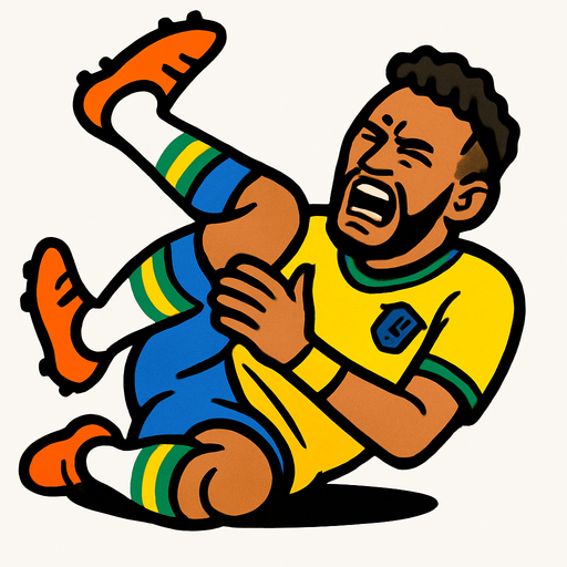 neymar rolling.
In-Game asset.  2d.  High contrast.  No shadows
