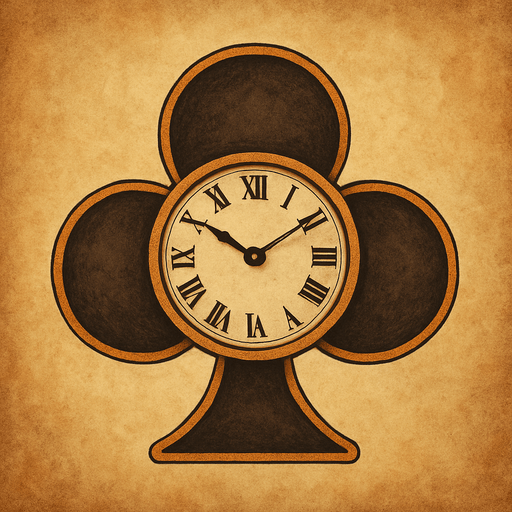 Just the club from this picture with a clock in the center.