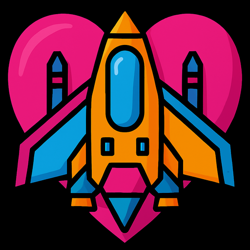 Rodeado de un corazón rosa